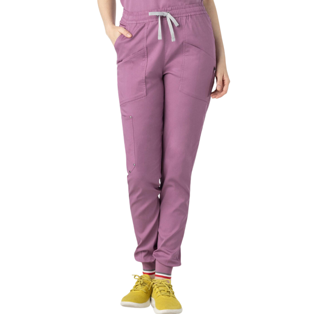 Women's Seven Pockets Jogger Scrub Pants