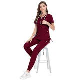 V-neck Slim Fit Scrub Top