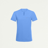 Women's V-neck One-Pocket Slim Scrub Top