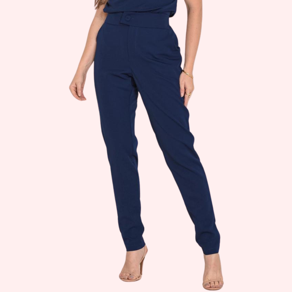 Women's Slim Fit Straight-cut Scrub Pant