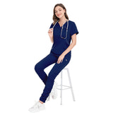 Belle Eight-Pocket Scrub Pants