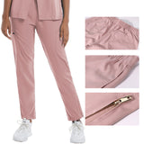 Bid Eight-Pocket Straight Scrub Pants