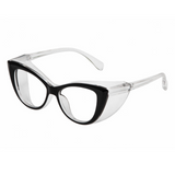 Thelma Cat Eye Crystal Series Non-prescription Protective Glasses