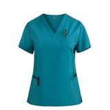 Alexis V-neck Five-Pocket Scrub Top