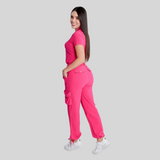 Women's Multi Pocket Scrub Pants