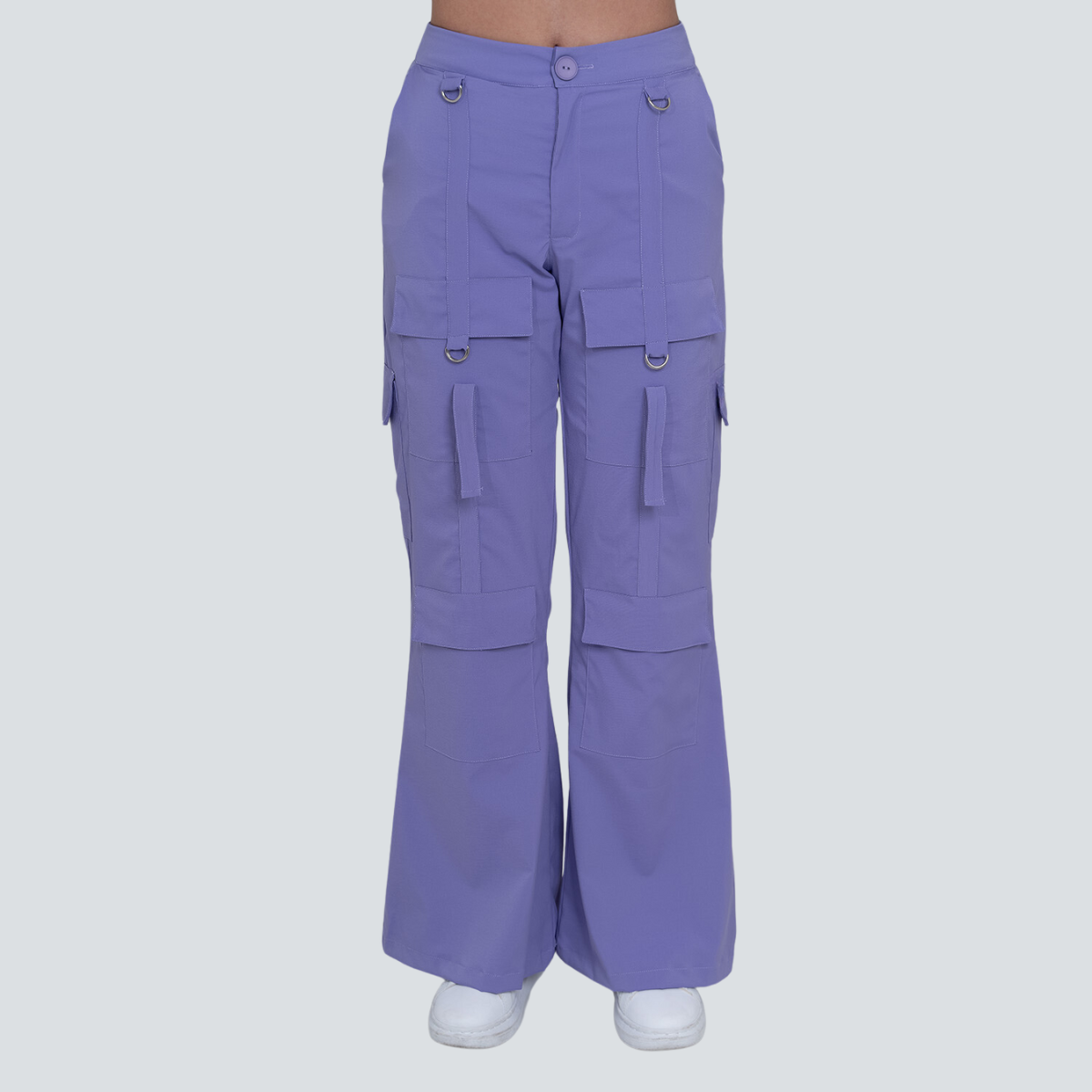 Women's Loose Six Pockets Scrub Pants