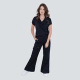 Women's Loose Six Pockets Scrub Pants