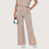 Women's Cargo Scrub Pant with Stylish Tailoring Details