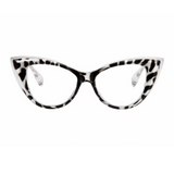 Thelma Cat Eye Crystal Series Non-prescription Protective Glasses