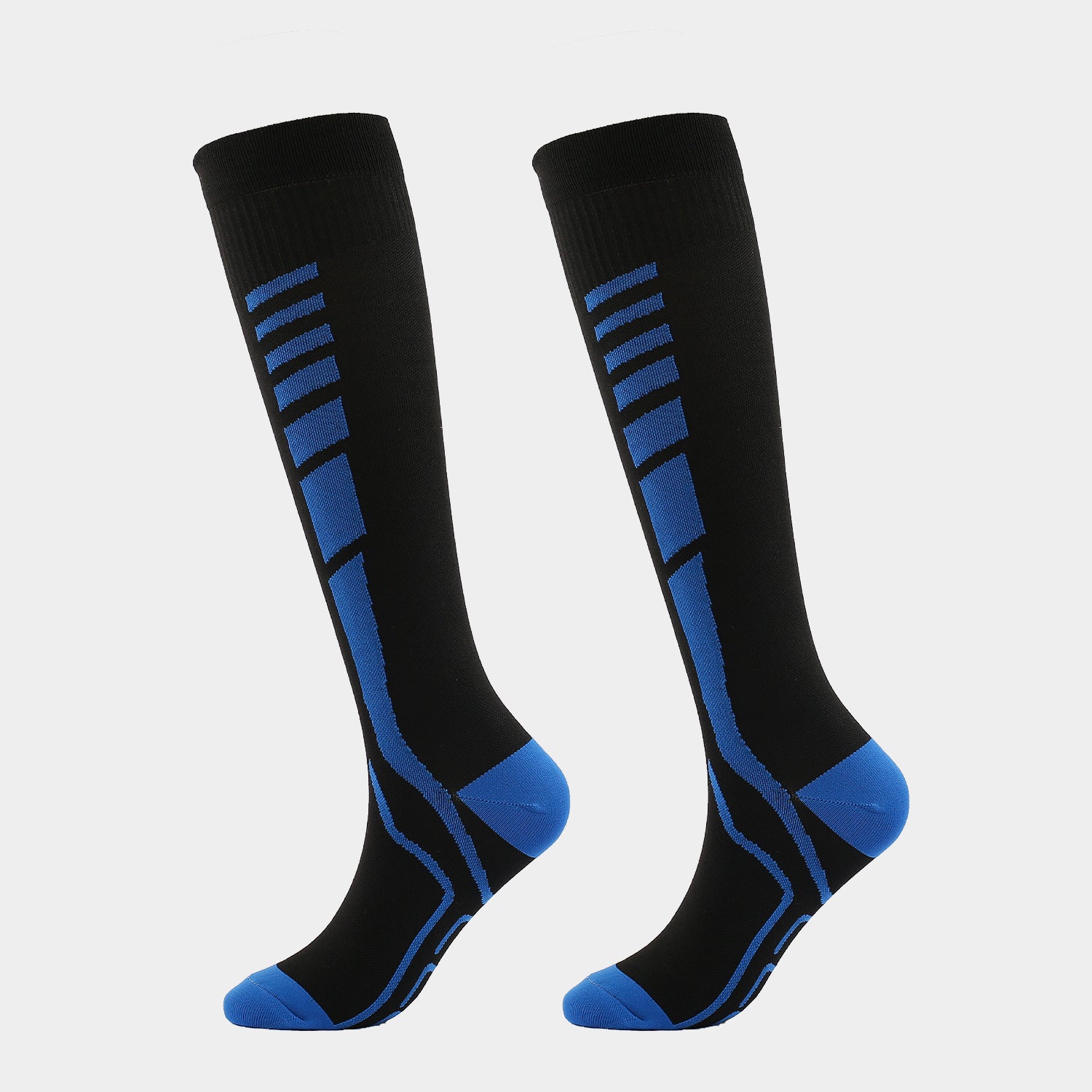 Two-color Gradient Compression Socks