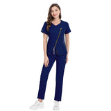 Adelina V-neck Scrub Top