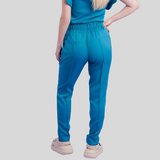 Women's Elastic Waist Slim Fit Scrub Pant