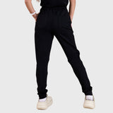 Women's Sporty Elastic Waist Scrub Pant