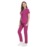 Adelina V-neck Scrub Top