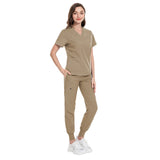 Alexis V-neck Five-Pocket Scrub Top