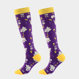 Halloween Colorful Compression Socks