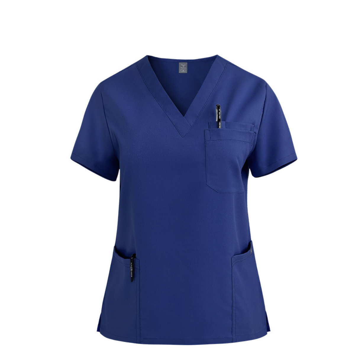 Alexis V-neck Five-Pocket Scrub Top