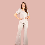 Women's Flared Style Modern Fit Scrub Pant