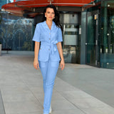 Women's Bow Medical Scrub Top