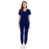 V-neck Slim Fit Scrub Top