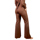 Women's Flare Style Scrub Pants