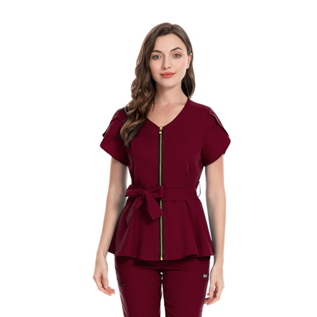 Agnes V-neck Scrub Top