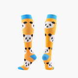 Cute Animal Colorful Compression Socks