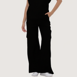 Women's Cargo Scrub Pant with Stylish Tailoring Details