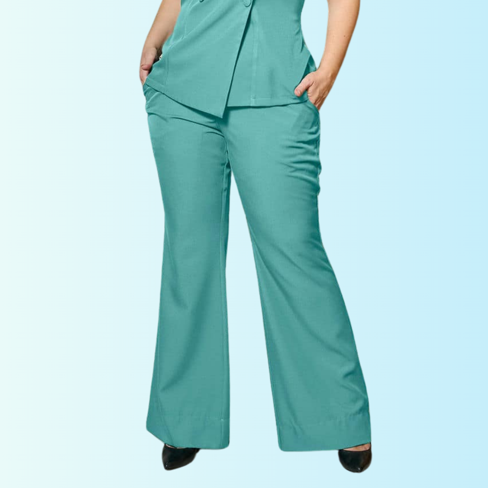 Women's Flared Style Modern Fit Scrub Pant