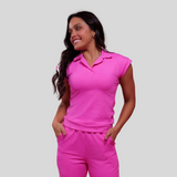 Women's Slim Fit Sport Scrub Top