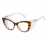 Thelma Cat Eye Crystal Series Non-prescription Protective Glasses