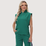 Women's Thin Waist Slim Fit Scrub Top