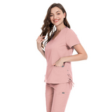 V-neck Slim Fit Scrub Top