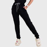 Women's Sporty Elastic Waist Scrub Pant