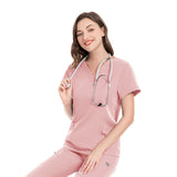 Adelaide V-neck Two-Pocket Scrub Top