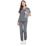 Belle Eight-Pocket Scrub Pants