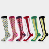 Multi-color Non-slip Breathable Long Compression Socks