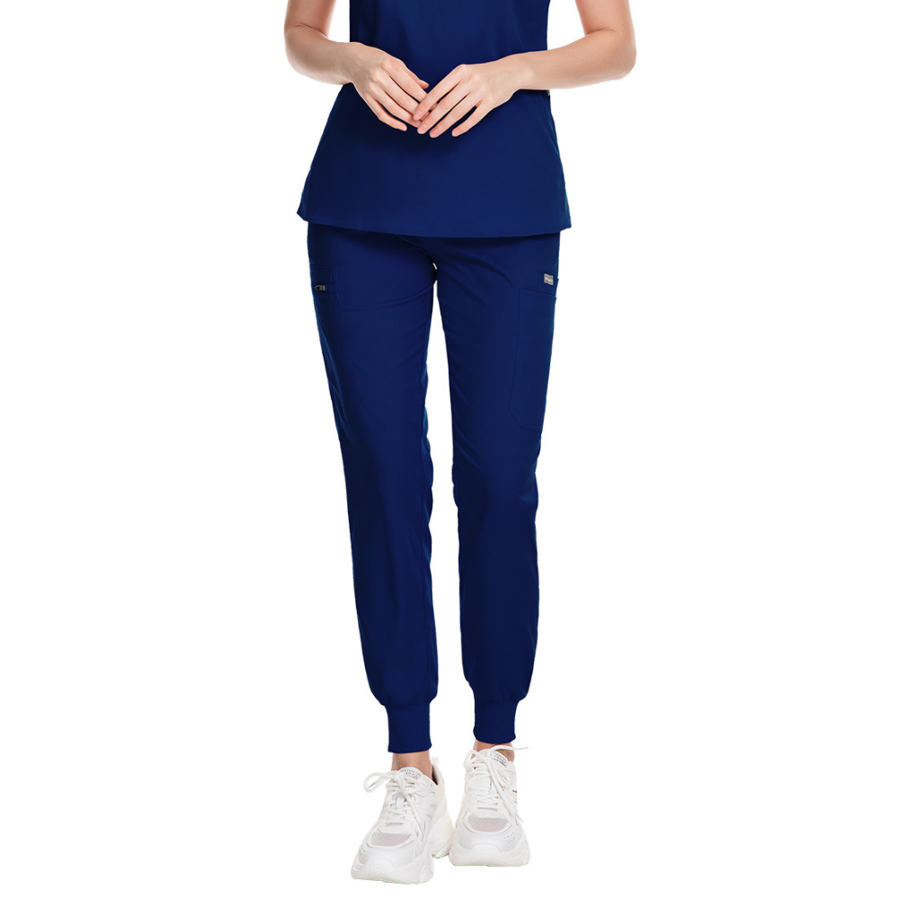 Beryl Eight-Pocket Jogger Scrub Pants