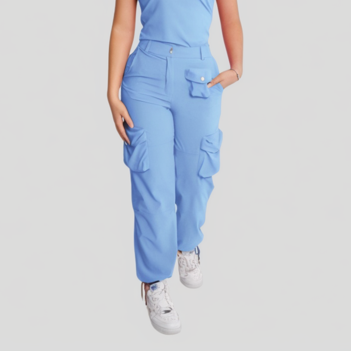 Women's Multi Pocket Scrub Pants