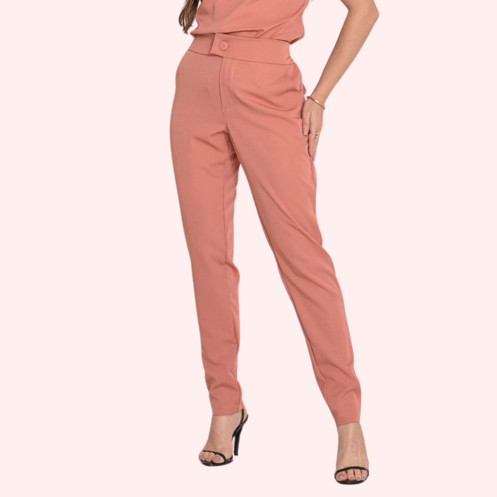 Women's Slim Fit Straight-cut Scrub Pant