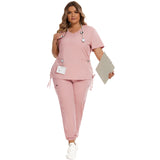 Alex Heart-neck Scrub Top